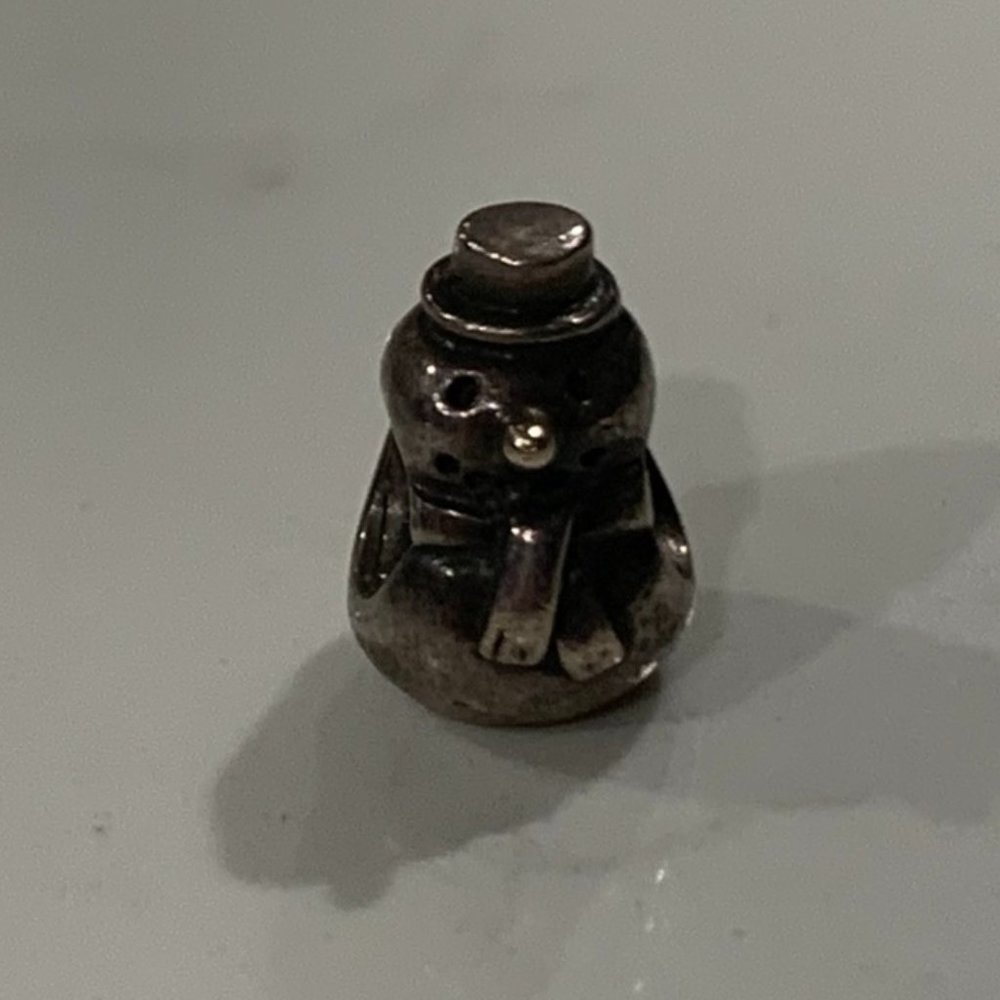 Snowman Pandora Charm